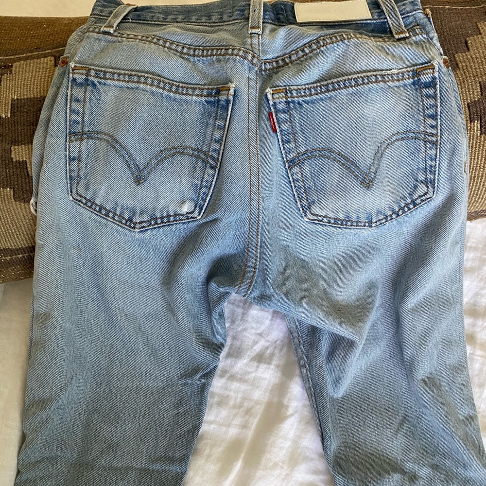 Re/Done High Rise Skinny Jeans - Picture 4 of 4